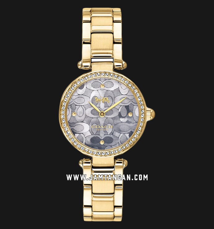Coach Park 14503225 Multicolor Dial Gold Stainless Steel Strap