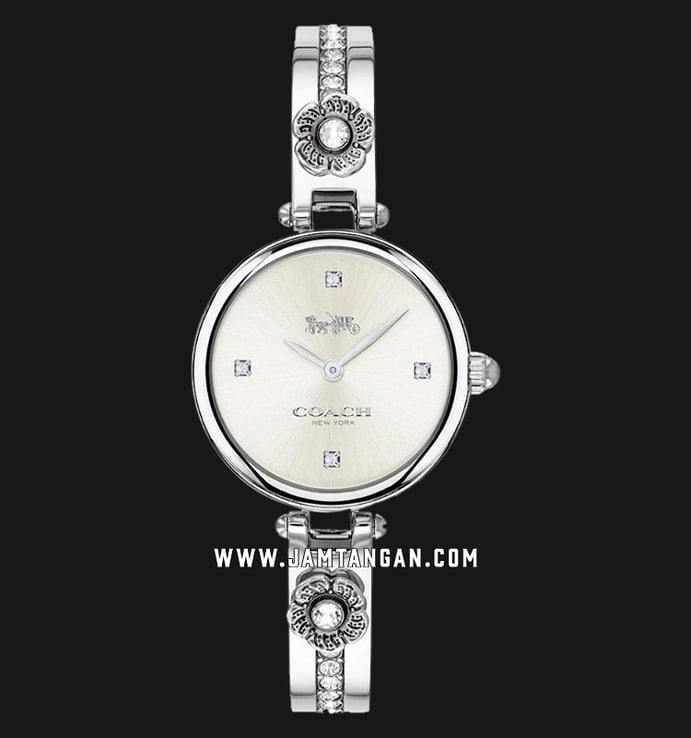 Coach Park 14503274 Ladies Silver Dial Stainless Steel Strap