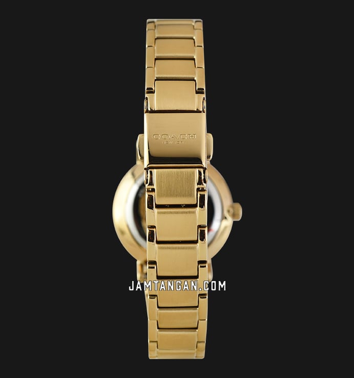 Coach Perry 14503794 Ladies Gold Dial Gold Stainless Steel Strap
