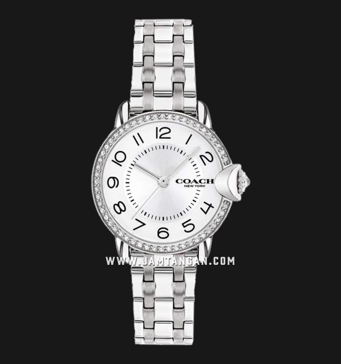 Coach Arden 14503814 Ladies Silver Dial Stainless Steel Strap