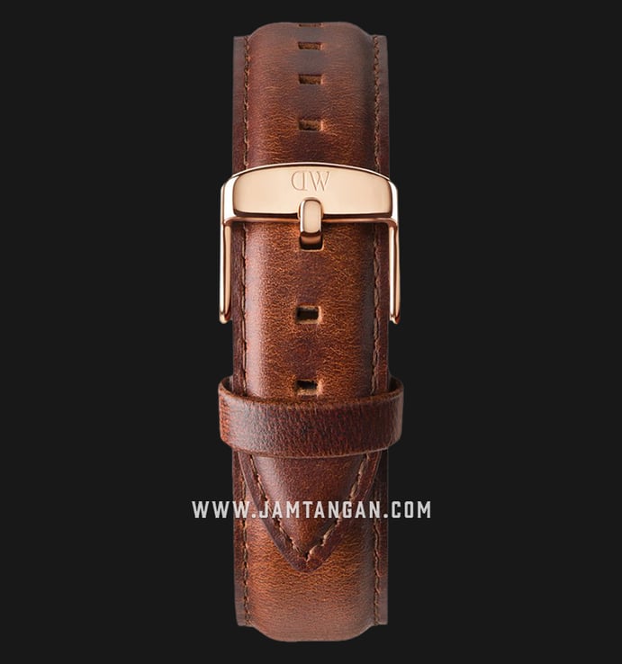 Strap Daniel Wellington DW00200035 Classic St Mawes 18mm Brown Leather Strap 