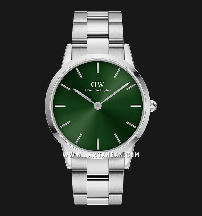 Daniel Wellington Iconic Link Emerald DW00100427 Green Dial Stainless Steel Strap
