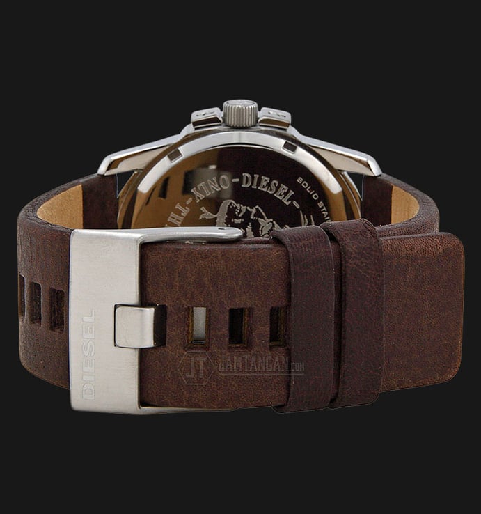 Diesel DZ1399 Blue dial Brown Leather Strap Watch