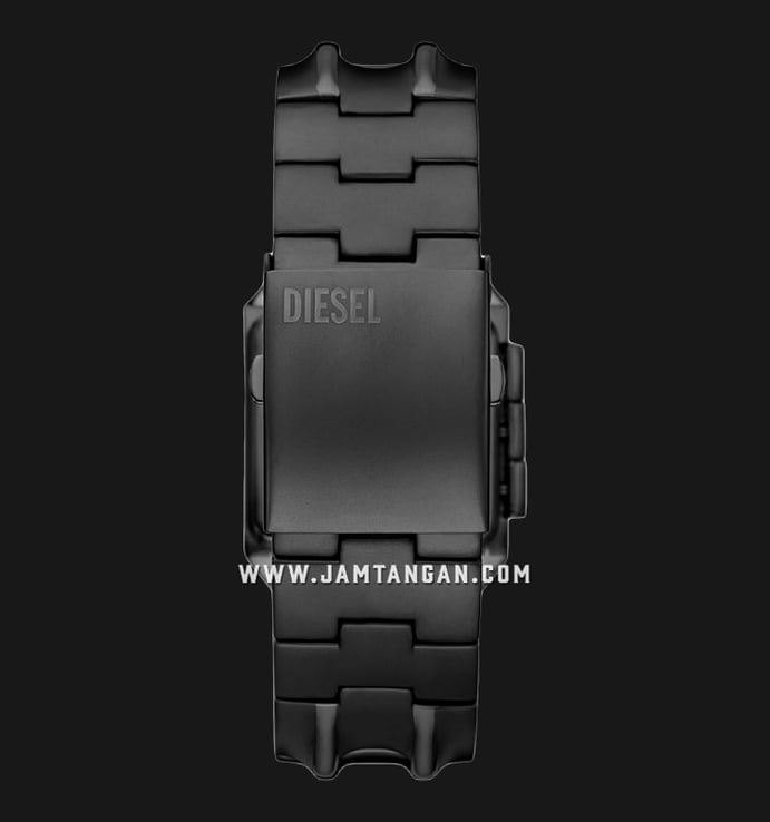 Diesel Croco Digi DZ2156 Digital Dial Black Stainless Steel Strap