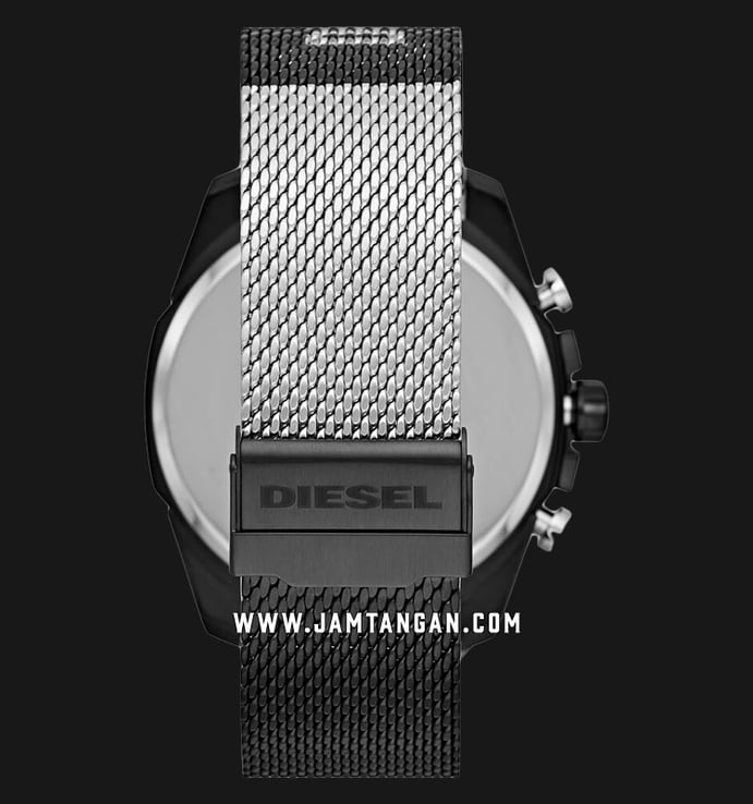 Diesel Mega Chief DZ4514 Chronograph Men Dual Tone Dial Dual Tone Mesh Strap