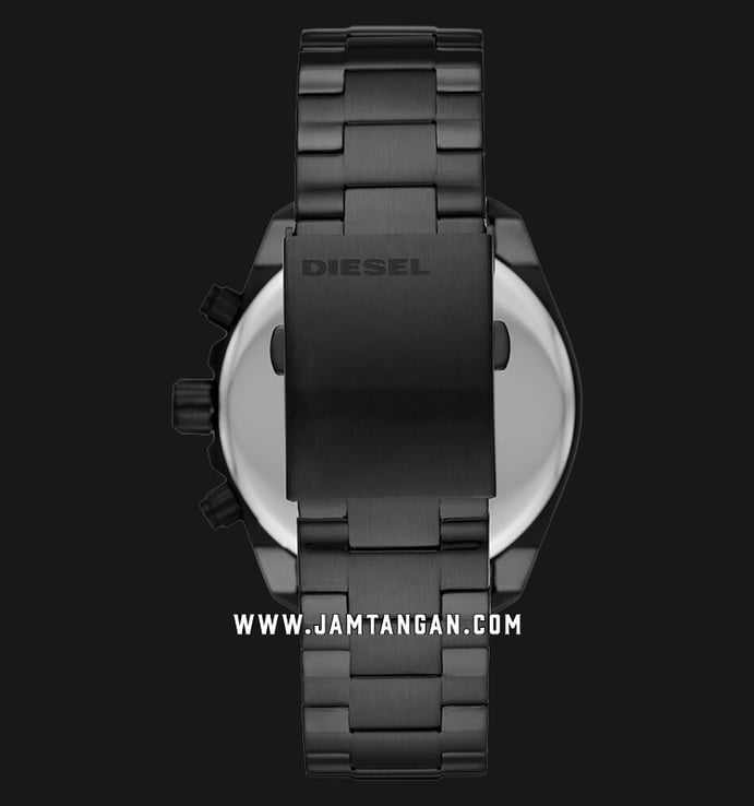 Diesel MS9 DZ4524 Chronograph Men Black Dial Black Stainless Steel Strap