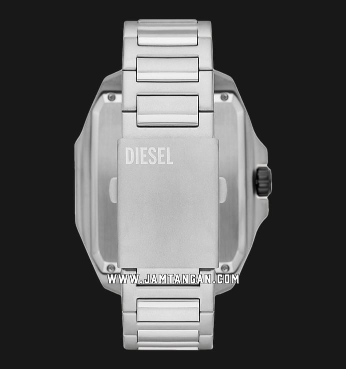 Diesel Flayed DZ7470 Automatic Dual Tone Open Heart Dial Stainless Steel Strap