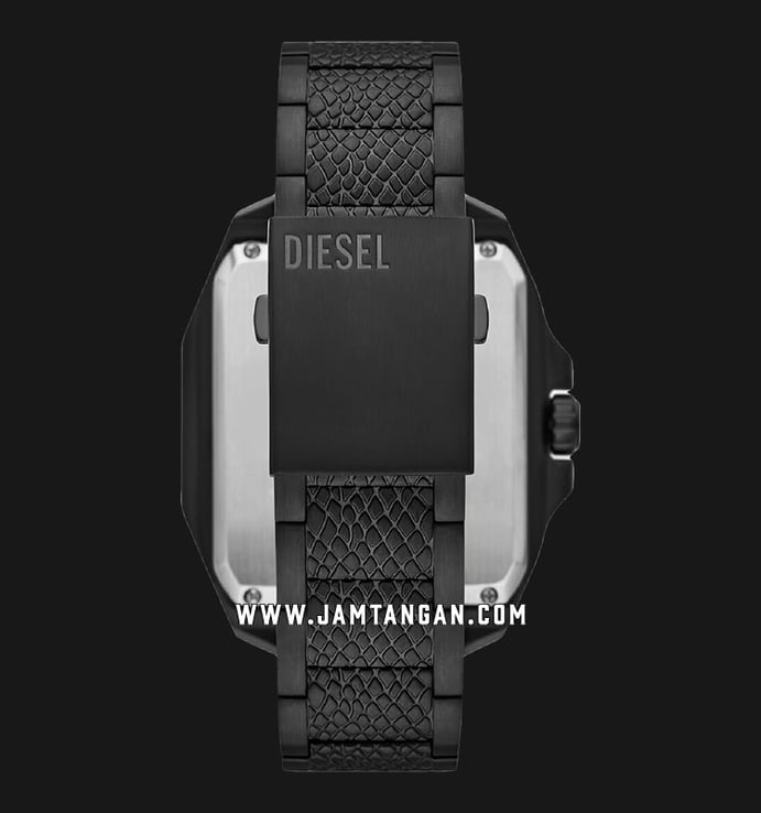 Diesel Flayed DZ7472 Automatic Black Open Heart Dial Black