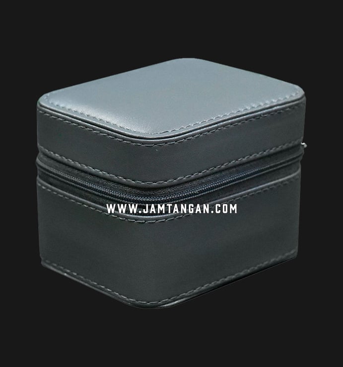 Kotak Jam Tangan Driklux 1W-FH-GGF Grey PU Leather Box