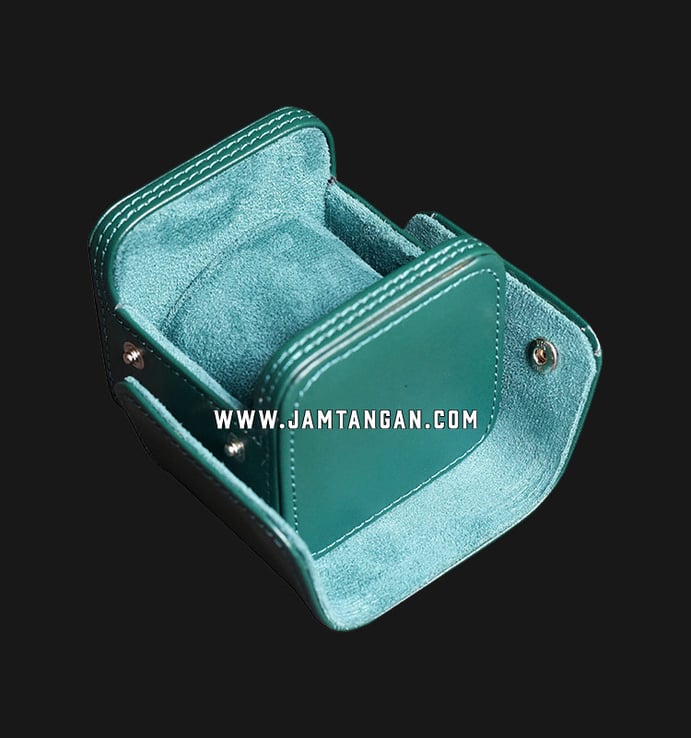 Kotak Jam Tangan Driklux 1W-GH-GR Dark Green PU Leather Box