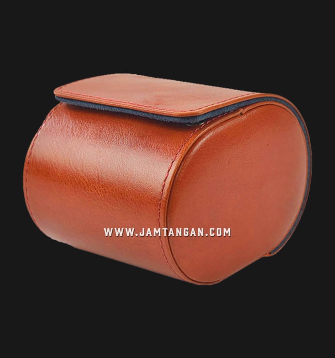 Kotak Jam Tangan Driklux 1W-ORBL Orange PU Leather Box