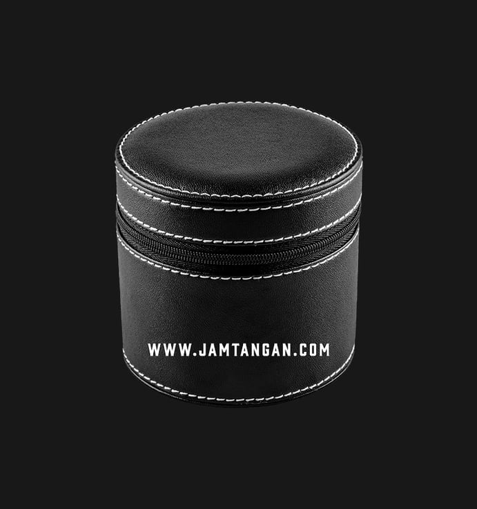 Kotak Jam Tangan Driklux 1W-YT-BC Black PU Leather