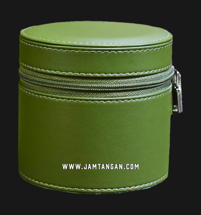 Kotak Jam Tangan Driklux 1W-YT-GG Green PU Leather Box
