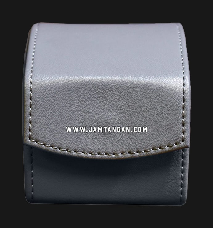 Kotak Jam Tangan Driklux 1WE-GF-SPU Grey PU Leather Box