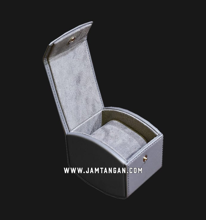 Kotak Jam Tangan Driklux 1WE-GF-SPU Grey PU Leather Box