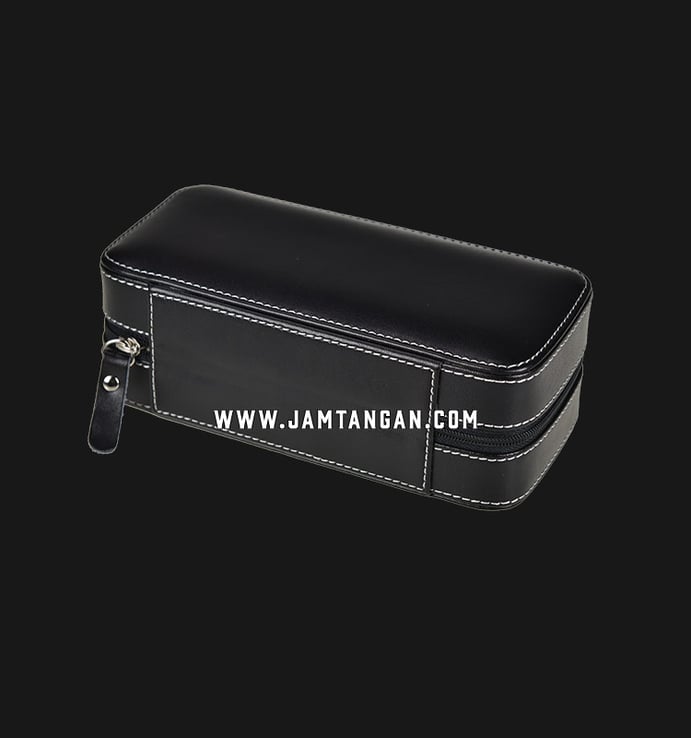 Kotak Jam Tangan Driklux 2W-B-L Black Leather Box