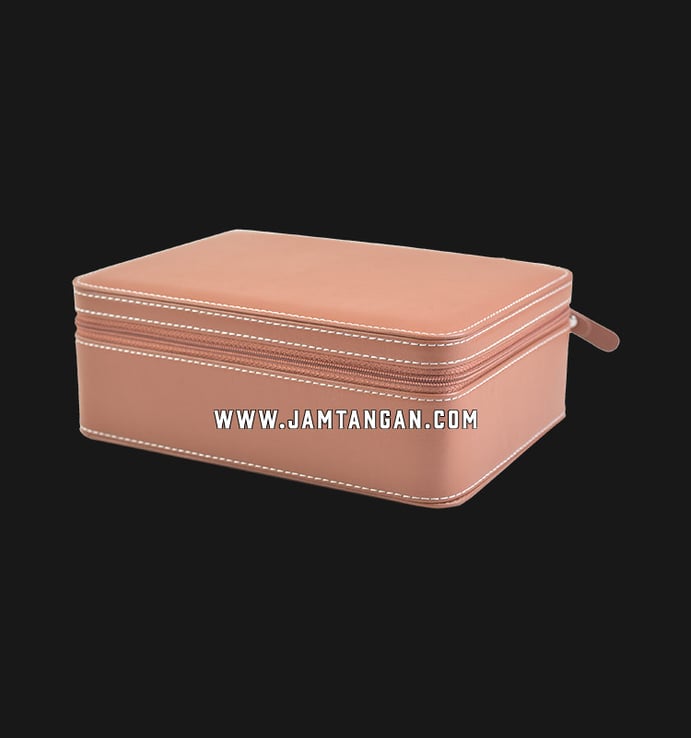Kotak Jam Tangan Driklux 4W-4-BR Brown Leather Box