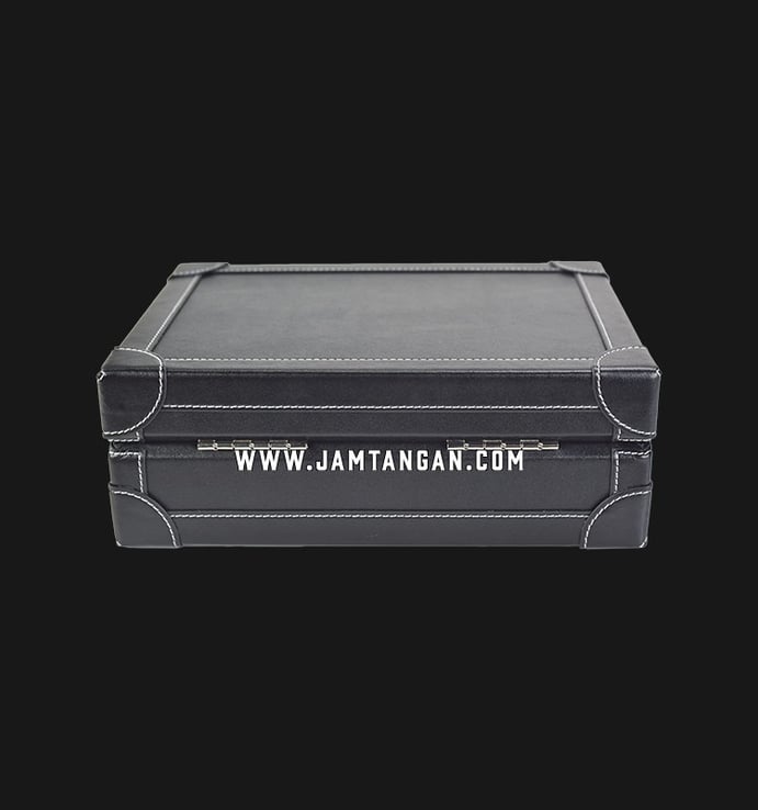Kotak Jam Tangan Driklux 8W-BGF Black Leather Box
