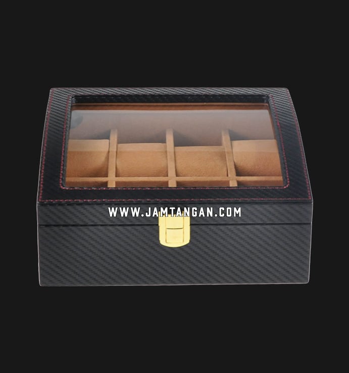 Kotak Jam Tangan Driklux WB-008-CC1 Black Carbon Fiber Box