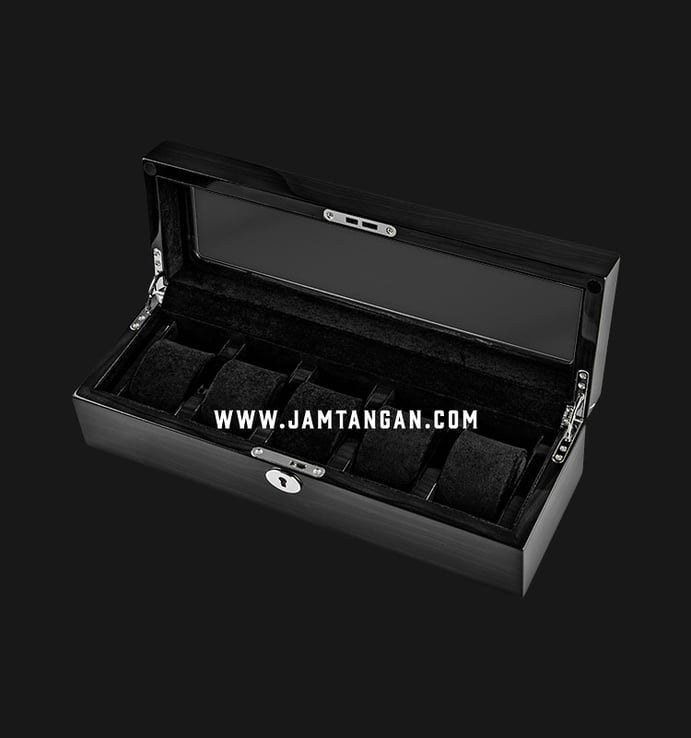 Kotak Jam Tangan Driklux WB-3081-BGB Black Wood Box