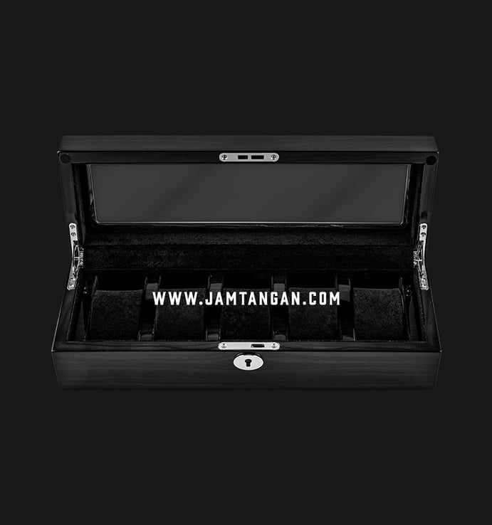 Kotak Jam Tangan Driklux WB-3081-BGB Black Wood Box