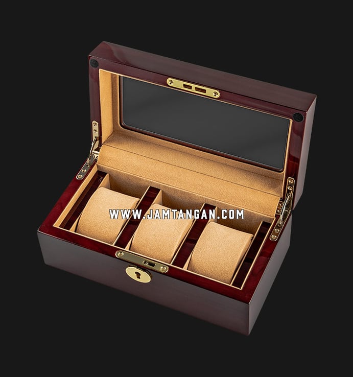 Kotak Jam Tangan Driklux WB-3085-RK Rosewood Wood Box