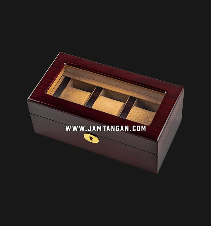 Kotak Jam Tangan Driklux WB-3085-RK Rosewood Wood Box