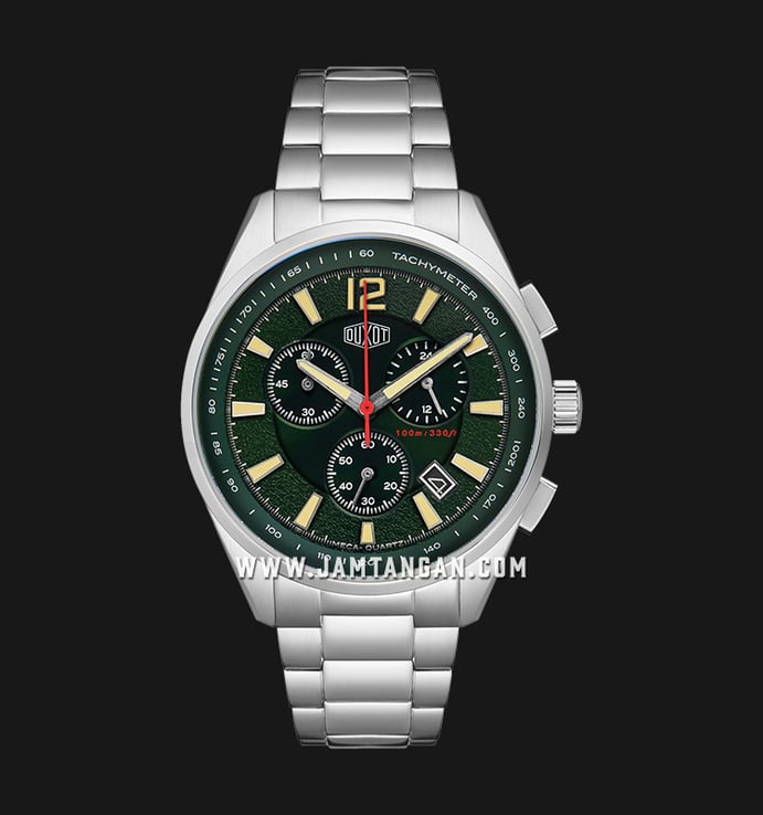 DUXOT Ascensus DX-2017-33 Racing Green Chronograph Green Dial Stainless Steel Strap