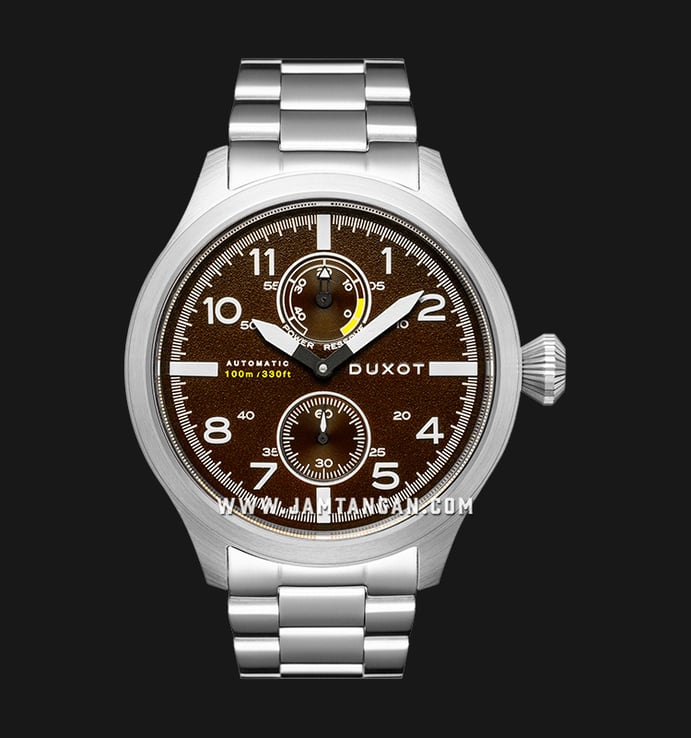 DUXOT Altius DX-2020-33 Matte Brown Dial Stainless Steel Strap