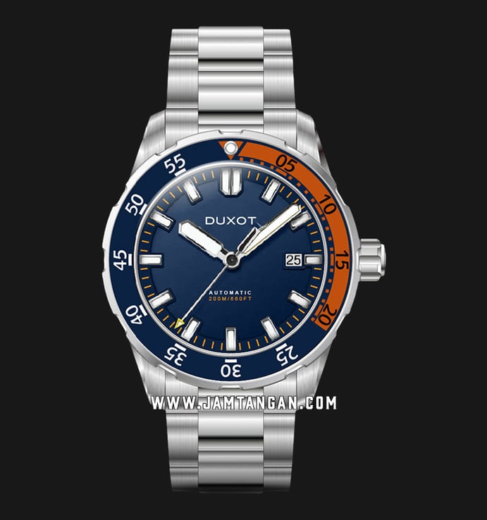 DUXOT Mergulho DX-2035-22 Automatic Blue Dial Stainless Steel Strap
