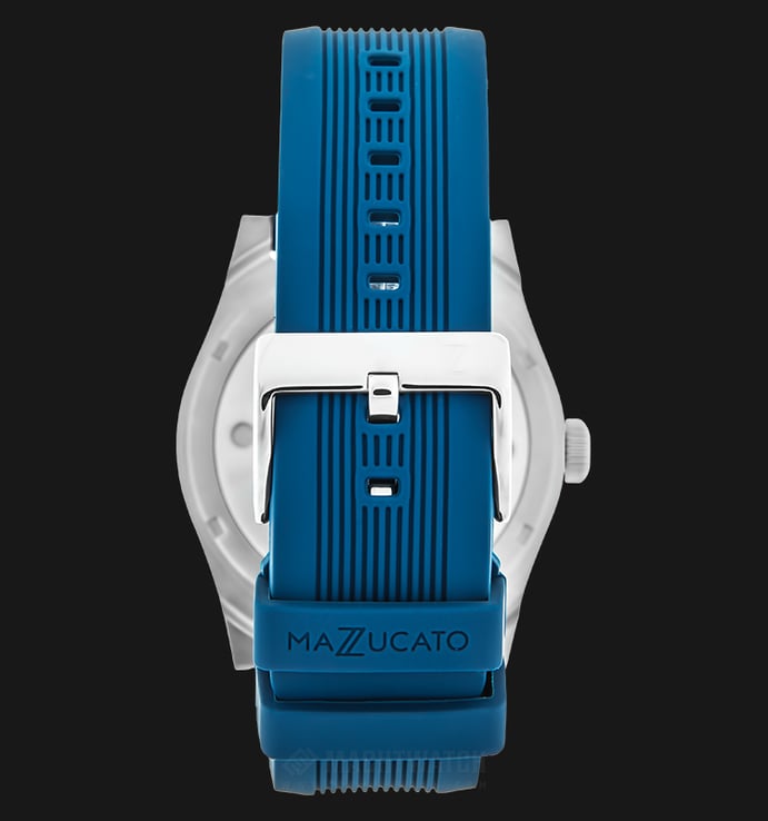 Ego Mazzucato EGO2 MF V3 Men Blue Dial Blue Rubber Strap + Extra Case + Extra Strap 