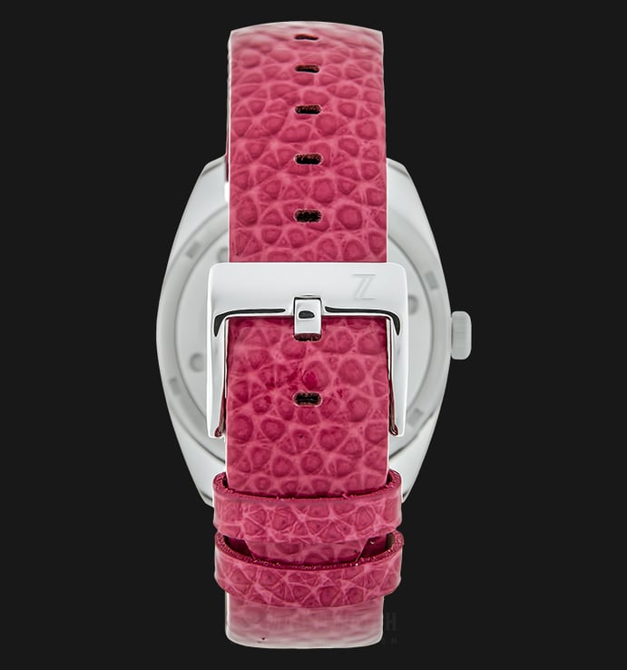 Ego Mazzucato EGO4 LF V1 Ladies Silver Dial Pink Leather Strap + Extra Case + Extra Strap 
