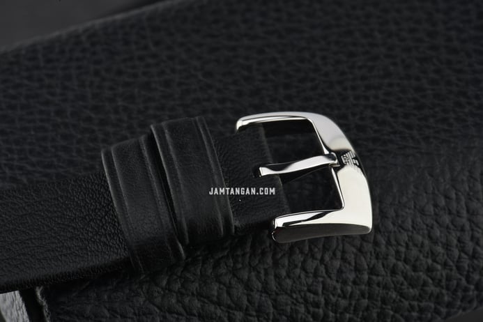 Emporio Armani Classic AR11013 Black Dial Black Leather Strap