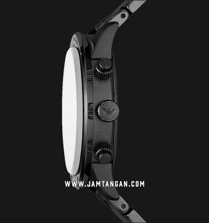 Emporio Armani Chronograph AR11242 Men Black Dial Black Stainless Steel  Strap | Quarzuhren