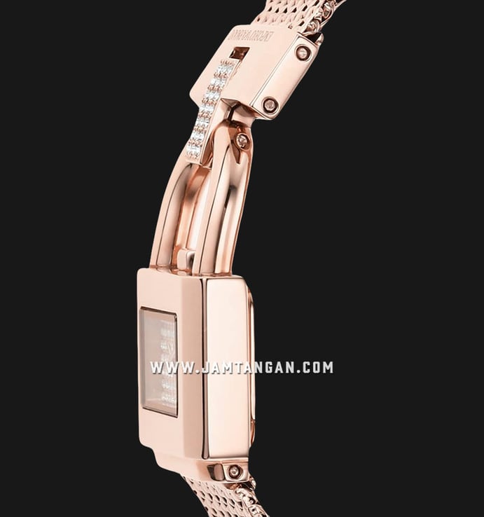 Emporio Armani Fashion AR11427 Ladies Rose Gold Dial Rose Gold Mesh Strap
