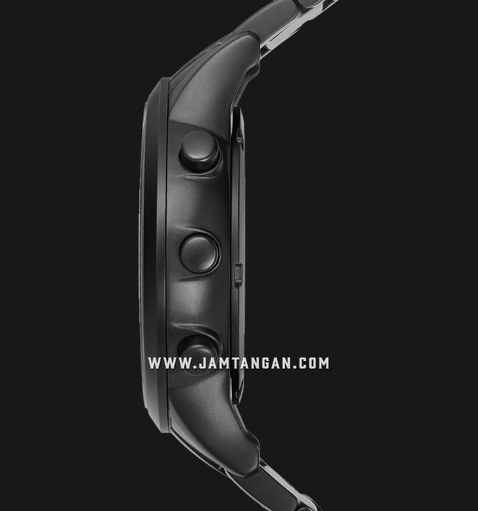 Emporio Armani Hybrid Smartwatch ART3001 Men Black Dial Black Stainless Steel Strap