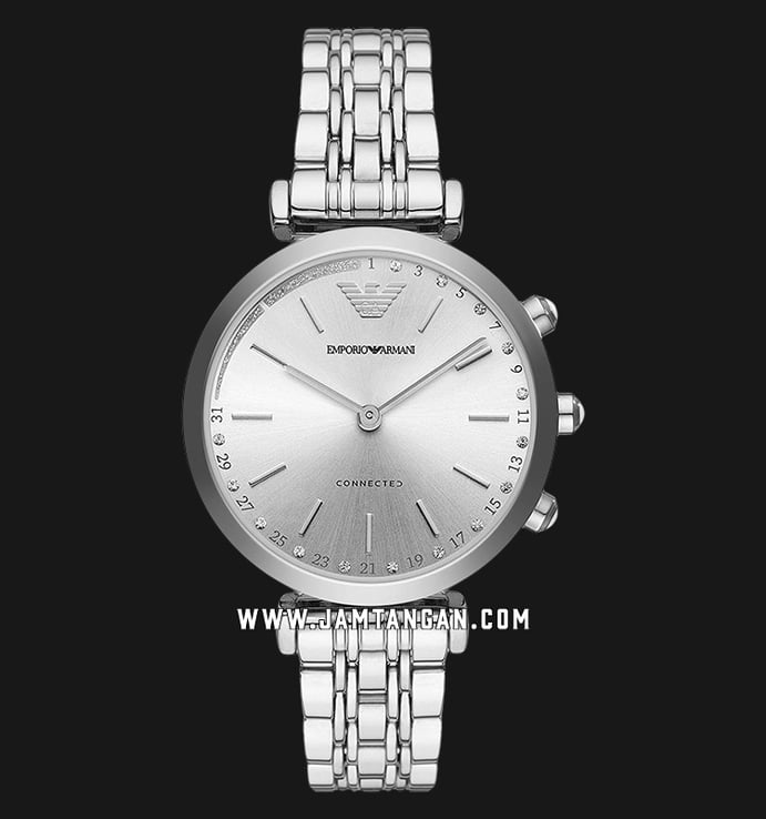 Emporio Armani Smartwatch ART3018 Silver Dial Stainless Steel