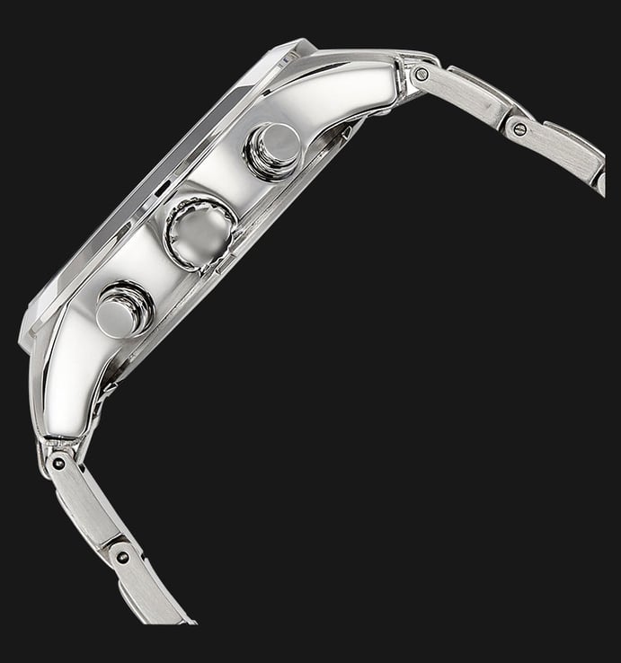 ESPRIT ES107981003 Adam Silver Black Dial Stainless Steel Bracelet Man