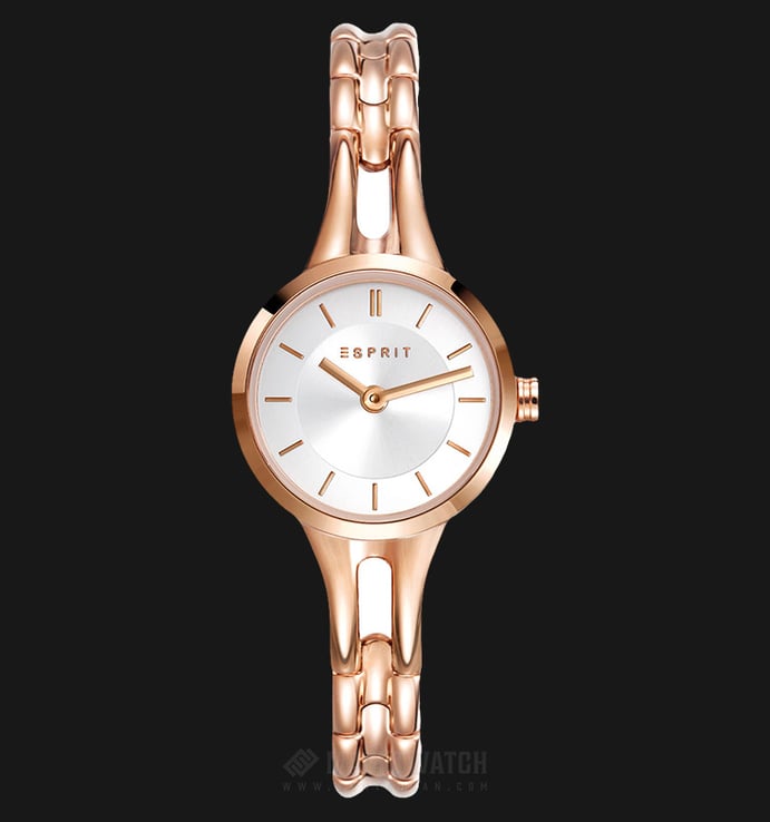 ESPRIT ES108162003 Joelle White Dial Rose Gold Stainless Steel Strap Watch