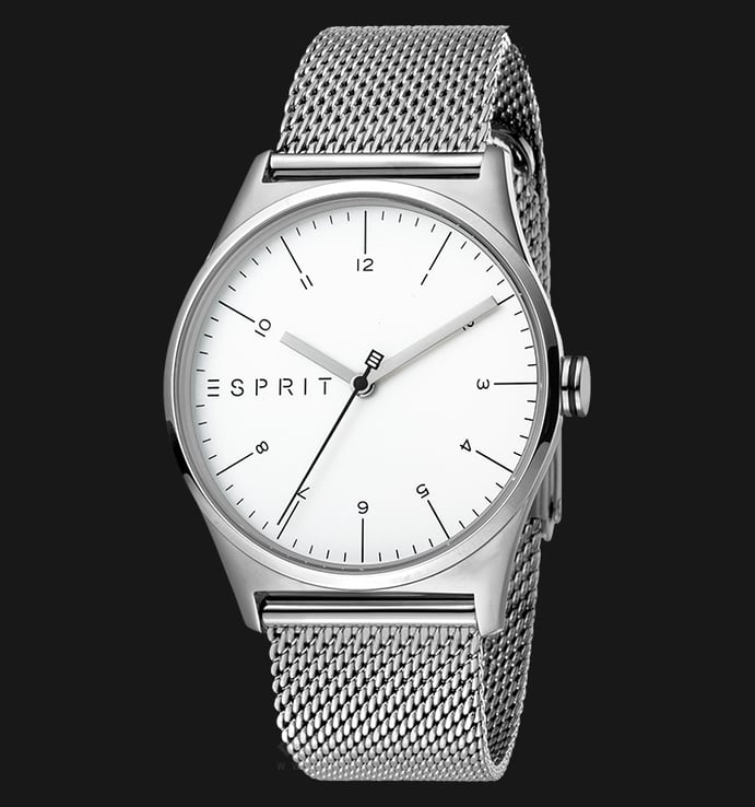 ESPRIT Essential ES1G034M0055 Men White Dial Stainless Steel Watch