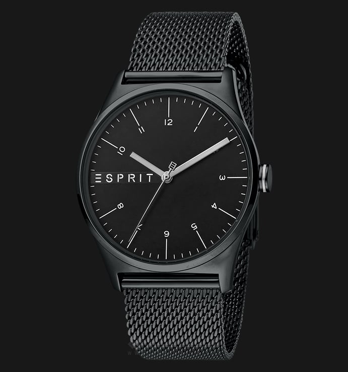 ESPRIT ES1G034M0085 Men Black Dial Black Stainless Steel Watch