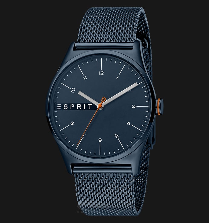ESPRIT Essential ES1G034M0095 Men Blue Dial Blue Stainless Steel Watch