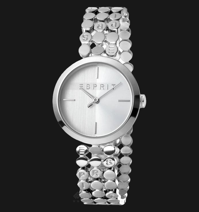 ESPRIT Bliss ES1L018M0015 Ladies Silver Dial Stainless Steel Watch