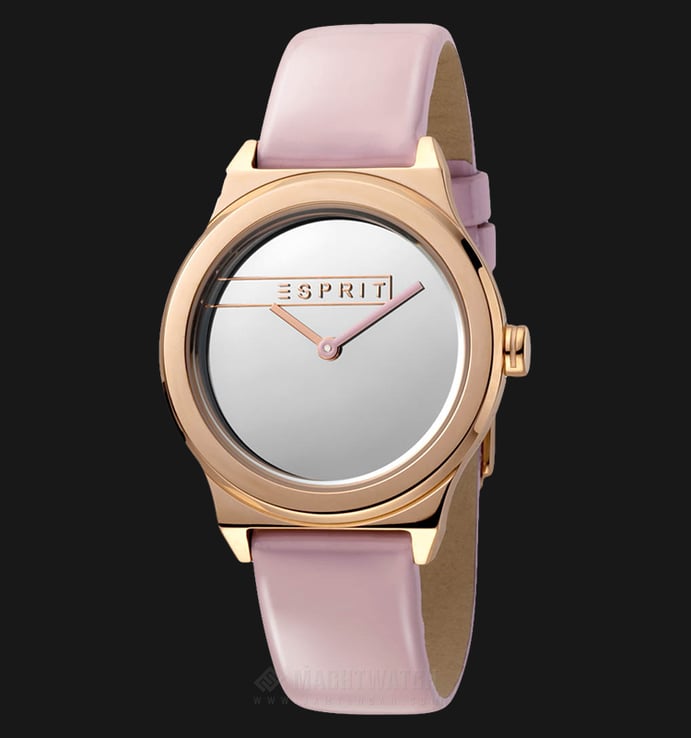 ESPRIT Magnolia ES1L019L0045 Ladies Grey Dial Pink Leather Watch