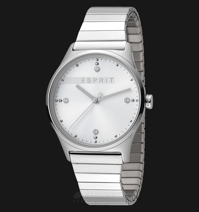 ESPRIT Vinrose ES1L032E0055 Ladies Silver Dial Stainless Steel Watch