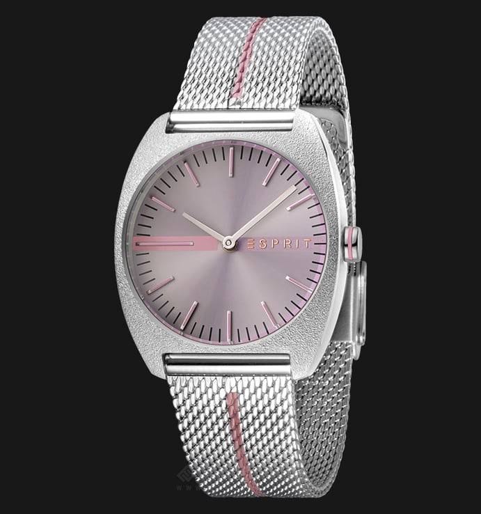 ESPRIT Spectrum ES1L035M0055 Ladies Purple Dial Stainless Steel Watch