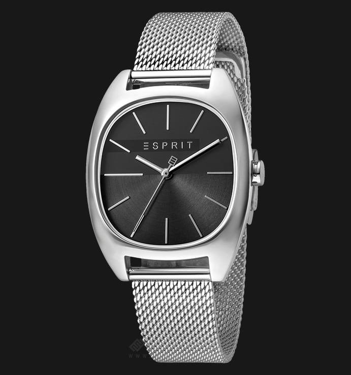ESPRIT Infinity ES1L038M0085 Ladies Black Dial Stainless Steel Watch