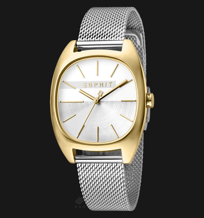 ESPRIT Infinity ES1L038M0115 Ladies Silver Dial Stainless Steel Watch