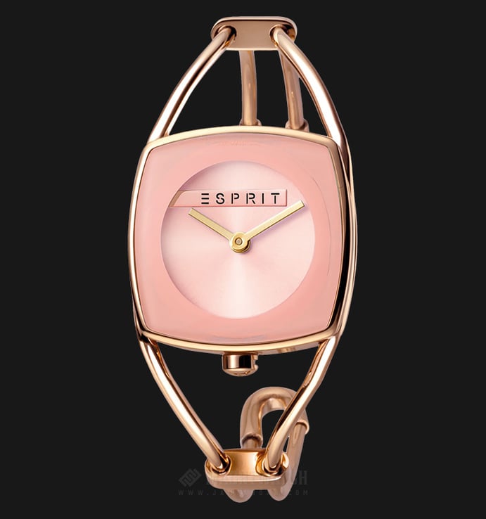 ESPRIT Lofty ES1L042M0025 Ladies Champagne Pink Dial Rose Gold Stainless Steel Watch