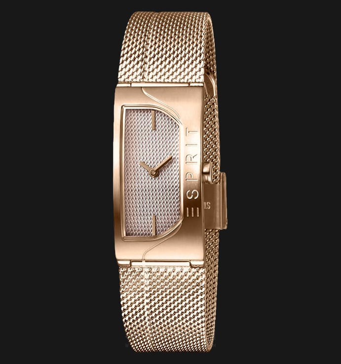 ESPRIT Houston Blaze ES1L045M0045 Ladies Rose Gold Pattern Dial Rose Gold Stainless Steel Watch